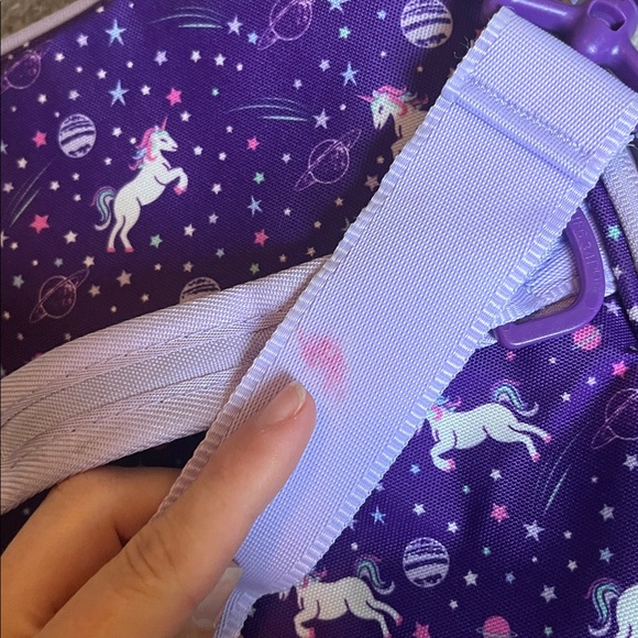 Purple Unicorn Print Bentgo Lunch Bag - Picture 5 of 7